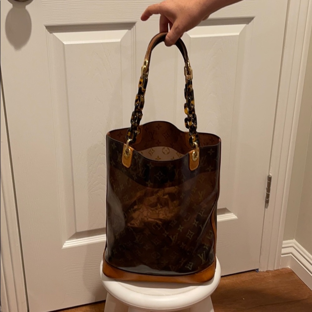 Louis Vuitton Monogram Amber Vinyl Cabas MM